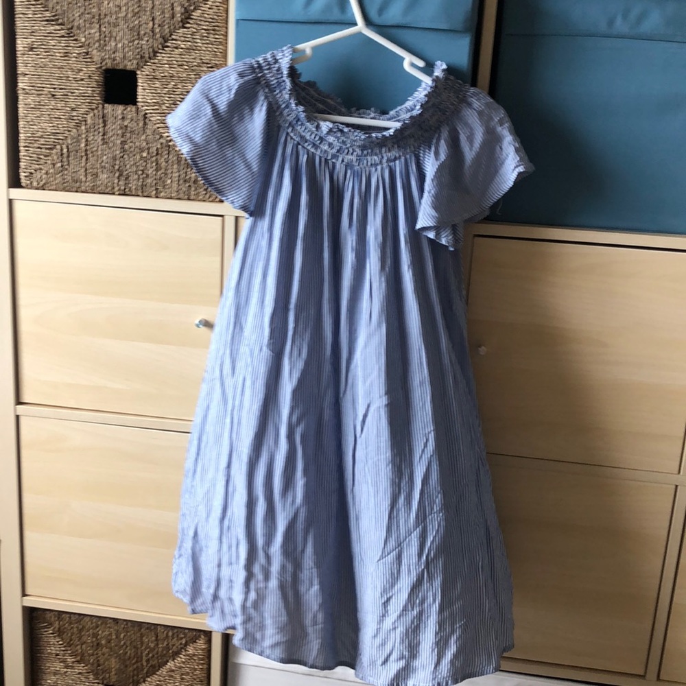 off the shoulder dress